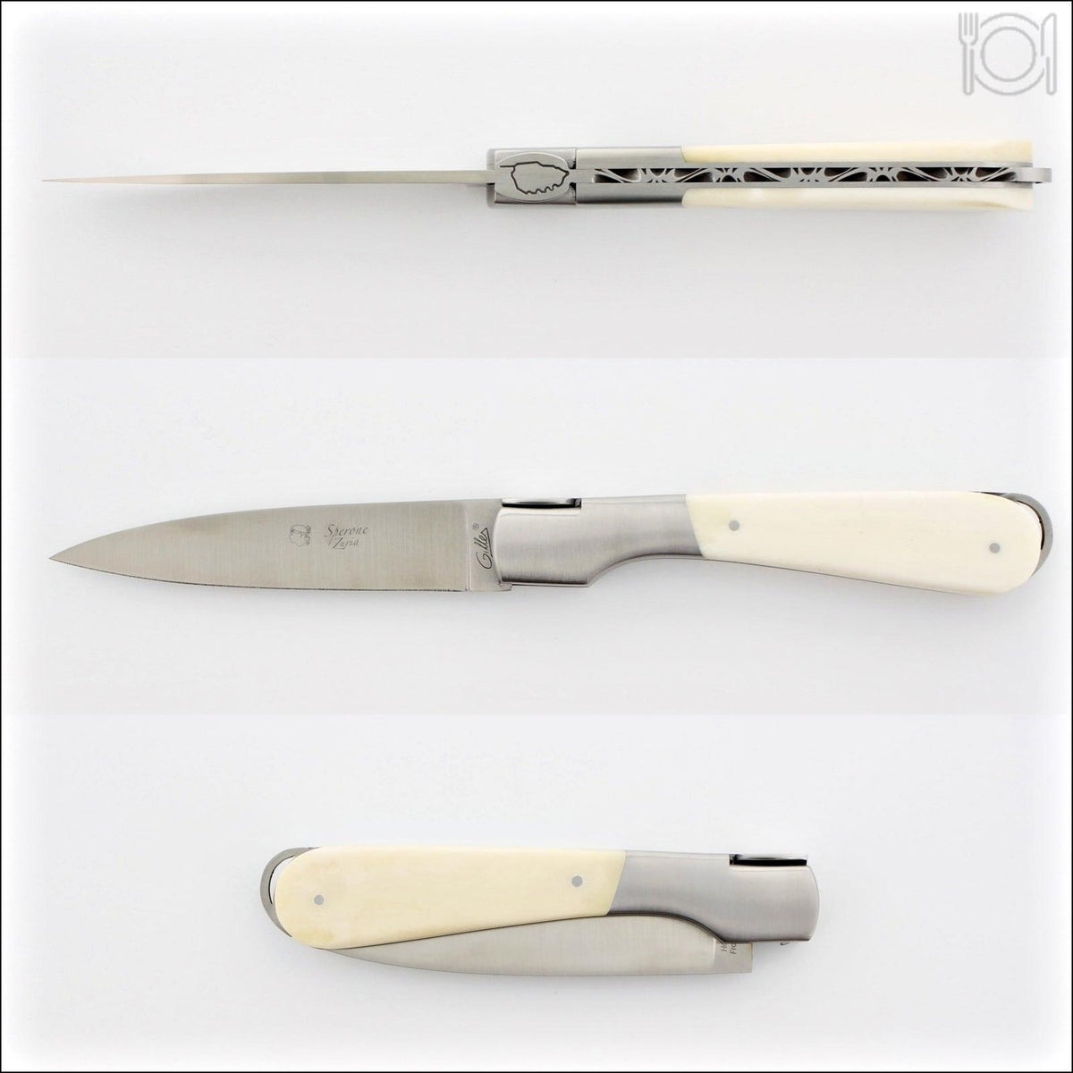 Corsican Sperone Pocket Knife Cattle Bone