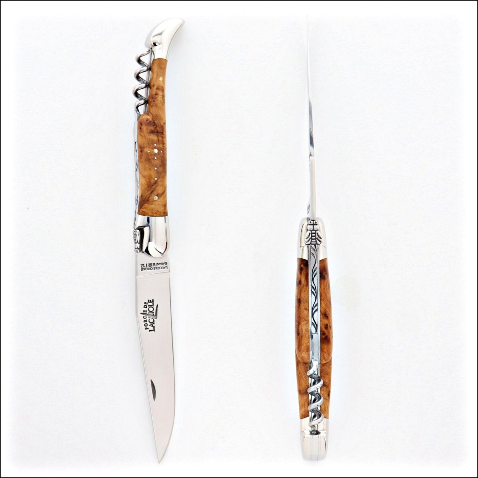 Forge de Laguiole 12 cm Picnic Knife Thuya-FDL POCKET KNIFE