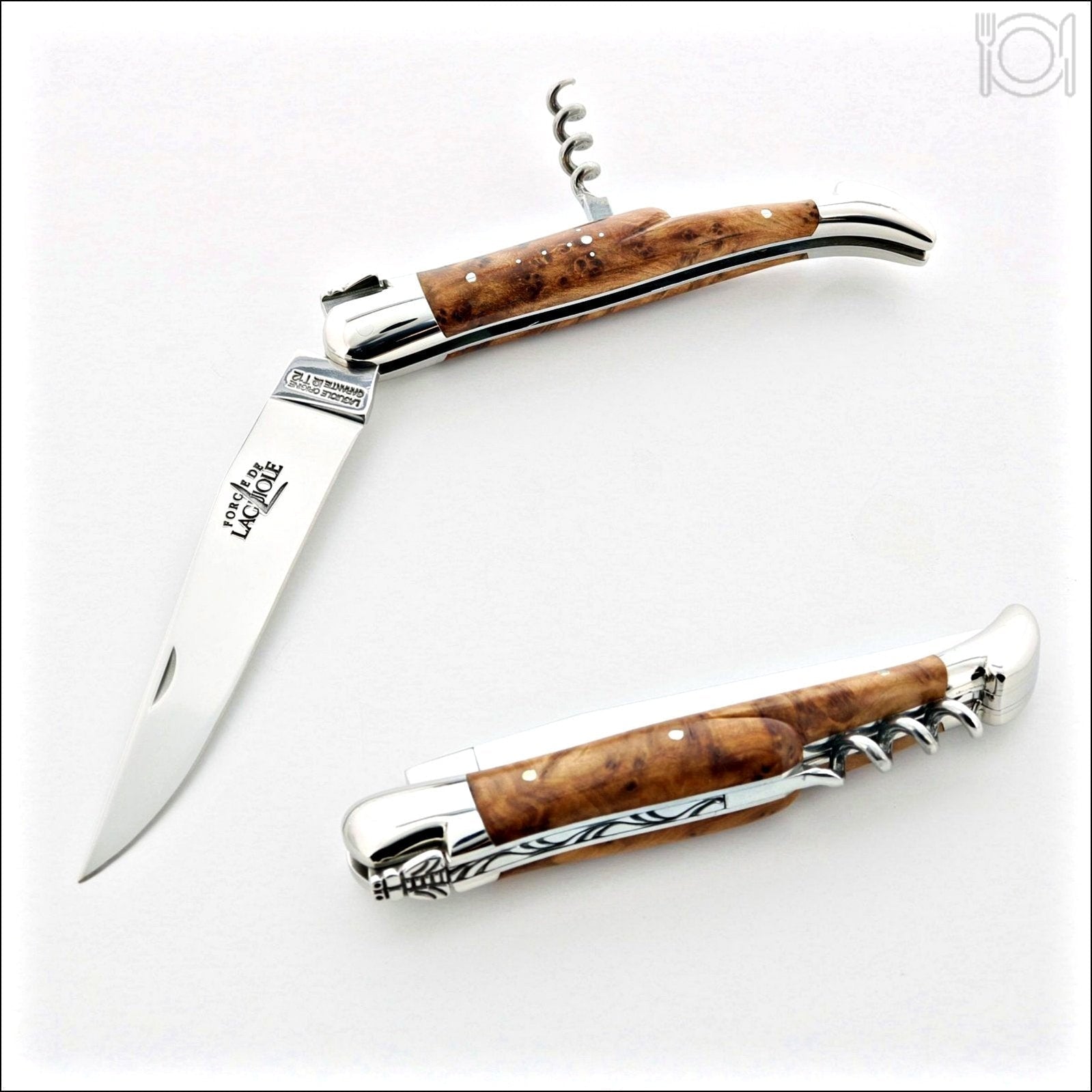 Forge de Laguiole 12 cm Picnic Knife Thuya-FDL POCKET KNIFE