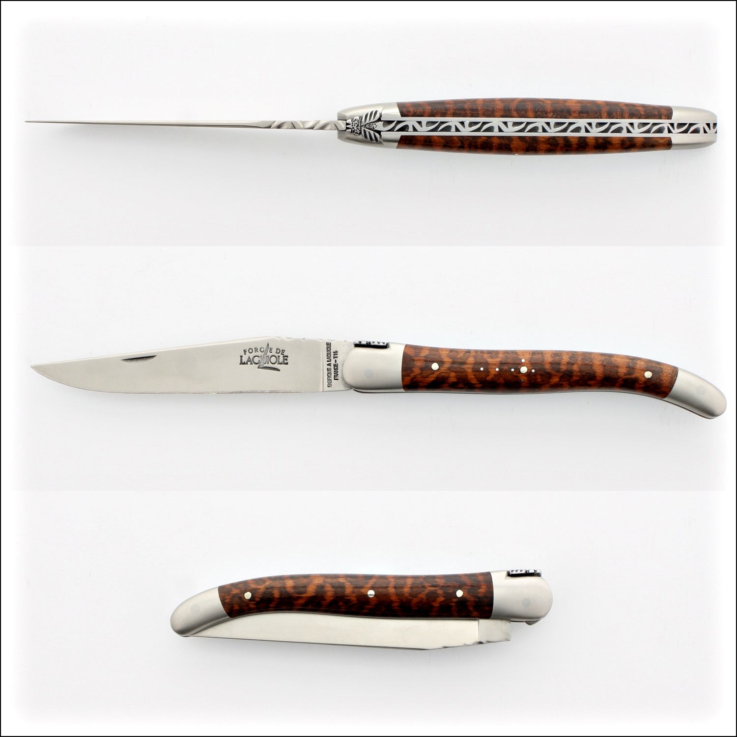 Forge de Laguiole Collection 11 cm Amourette - Satin Finish