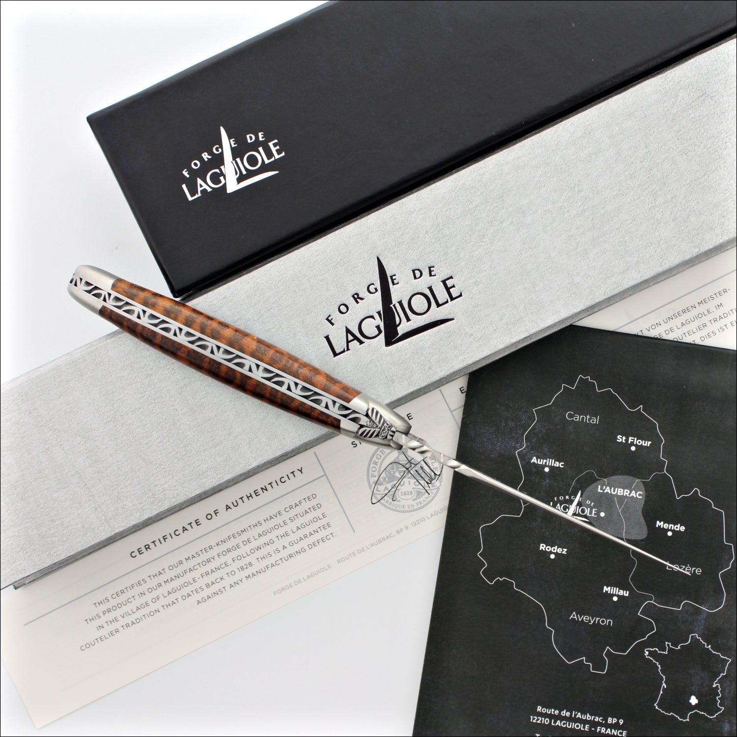 Forge de Laguiole Collection 11 cm Amourette - Satin Finish