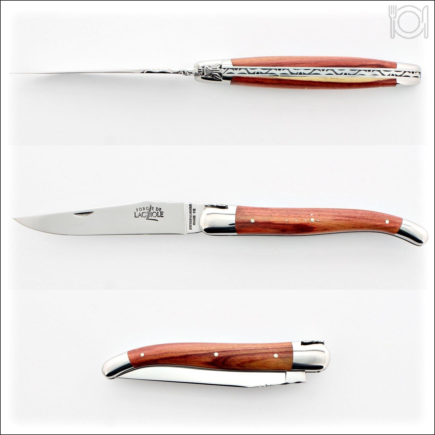 Forge de Laguiole Collection 12 cm Rosewood Shiny Finish