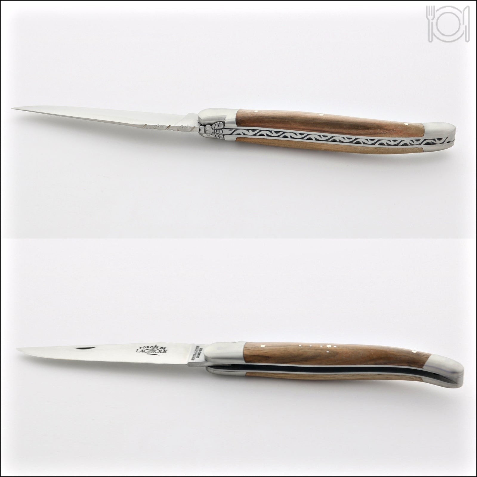 Forge de Laguiole Collection 12 cm Walnut Satin Finish - Laguiole