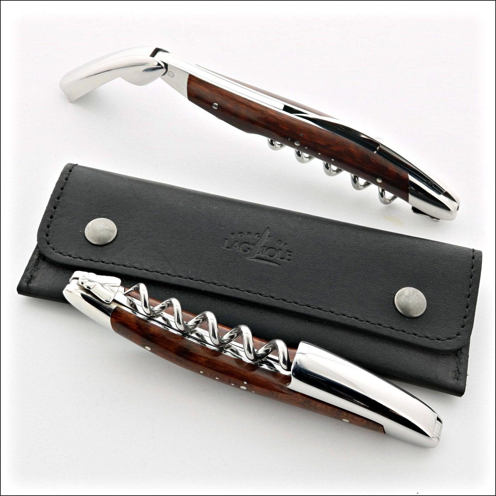 Forge de Laguiole Corkscrew Snakewood - Shiny-Waiter Corkscrew