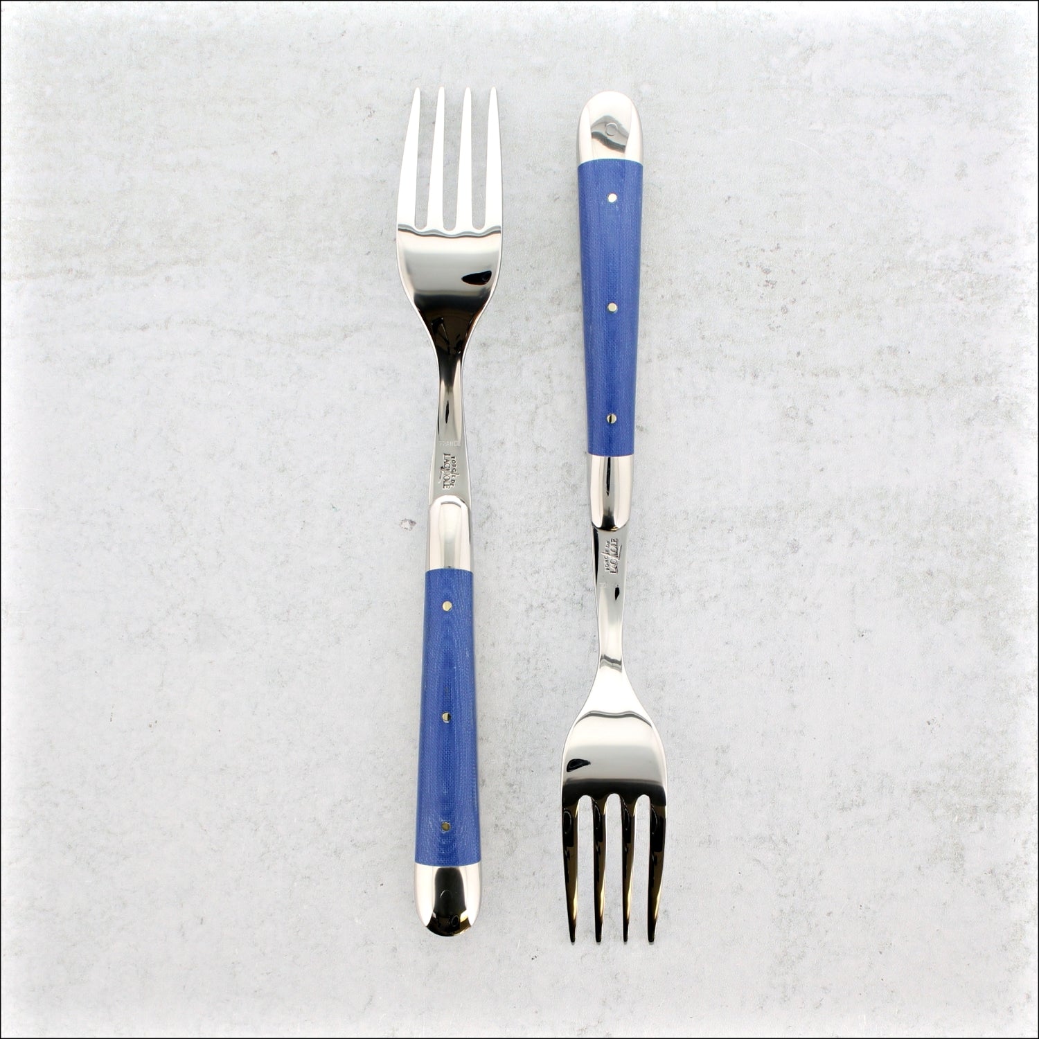 Forge de Laguiole Forks - Blue - Laguiole Imports