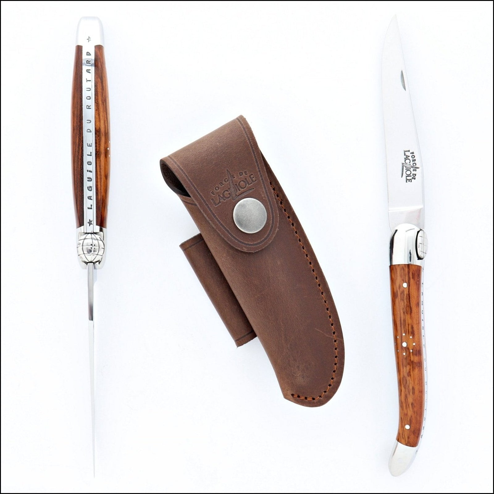 Forge de Laguiole Globetrotter 11 cm Pocket Knife