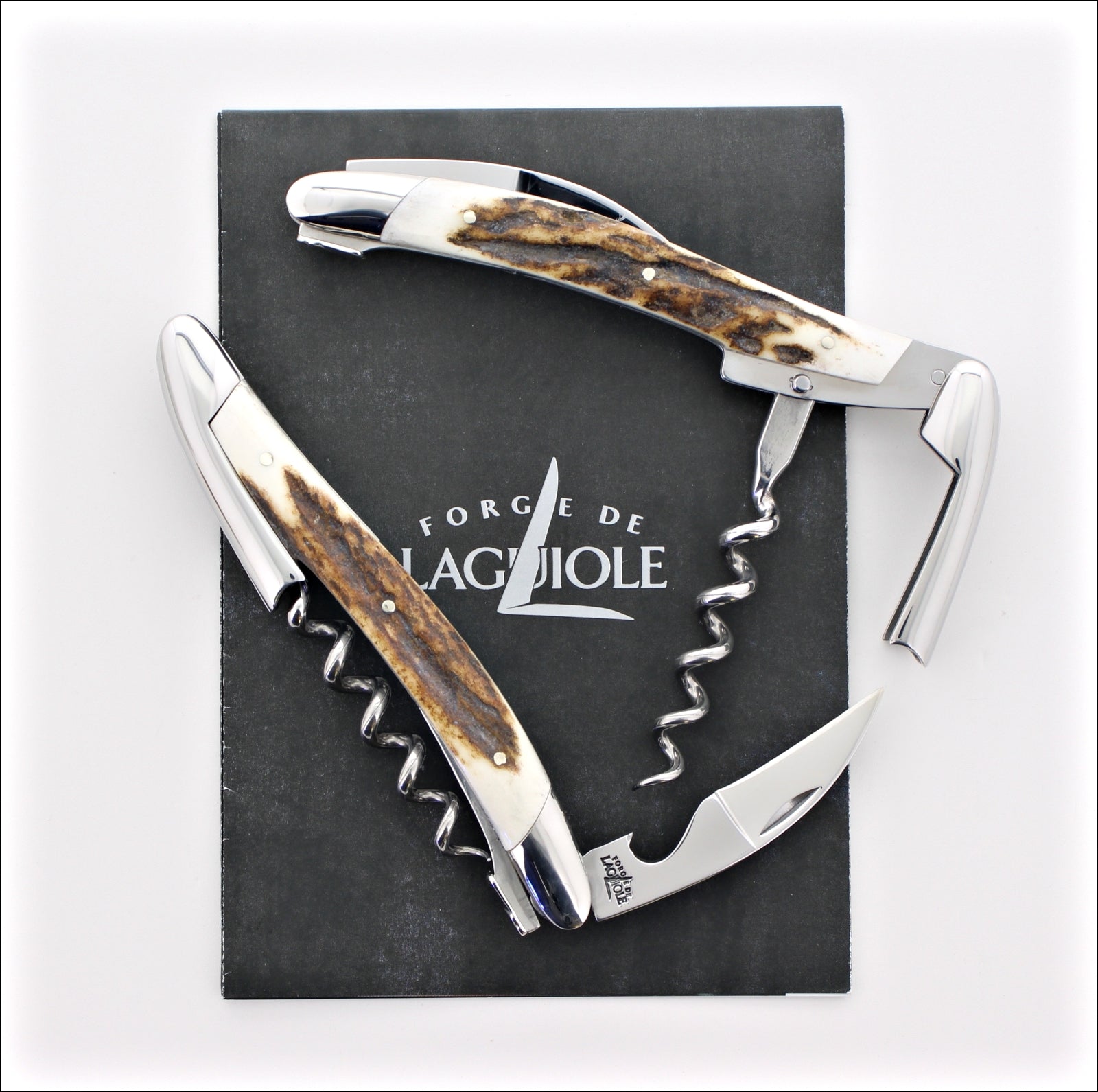 Forge de Laguiole Pinot Noir Elk Stag Handle