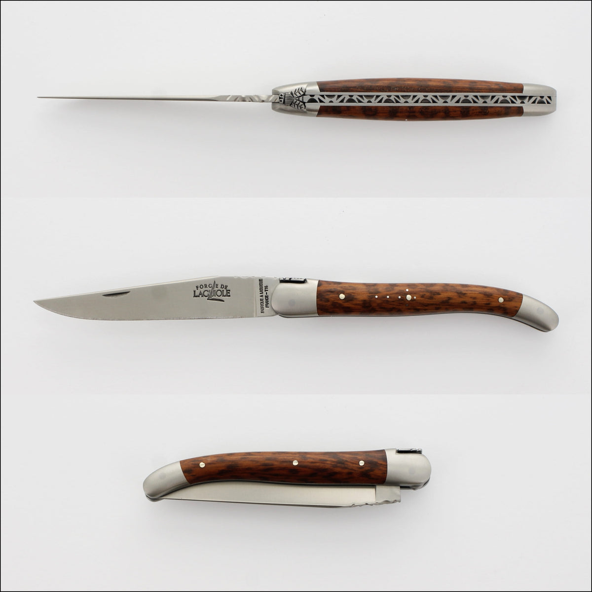 Forge de Laguiole Collection 11 cm Amourette - Satin Finish
