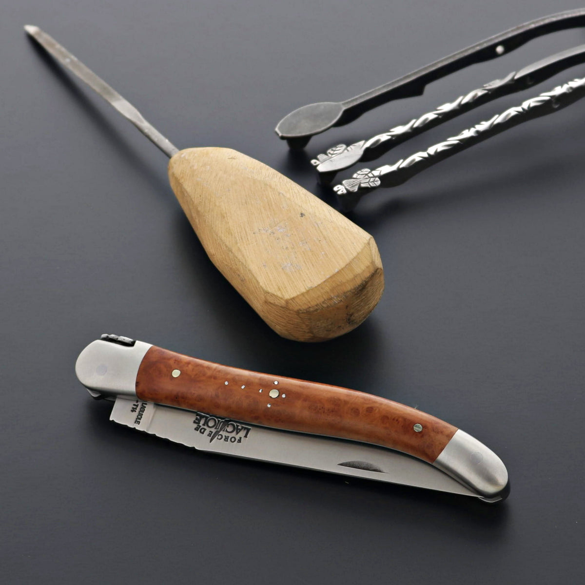 Forge de Laguiole Collection 11 cm Briarwood - Satin Finish