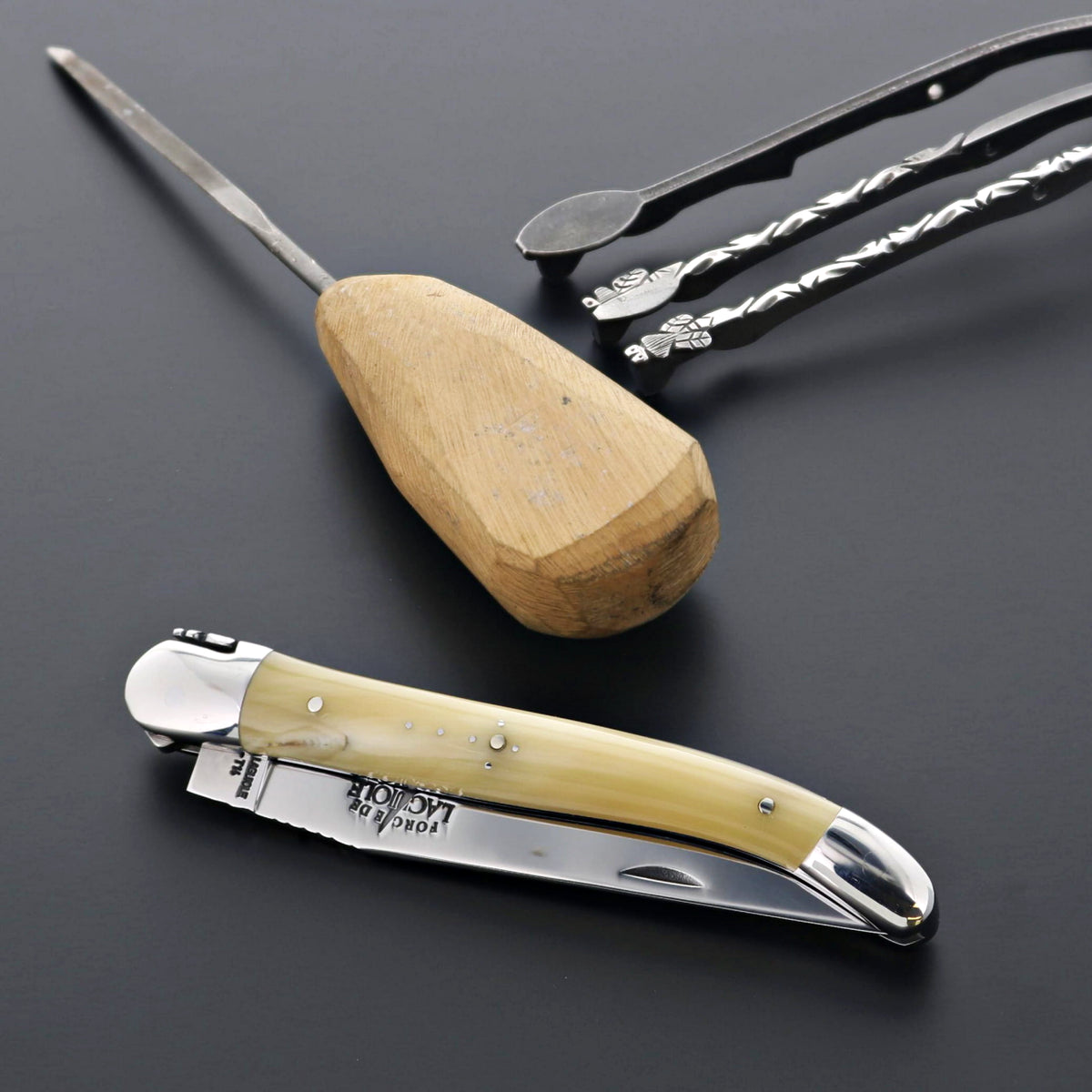 Forge de Laguiole Collection 11 cm Horn Tip - Shiny Finish