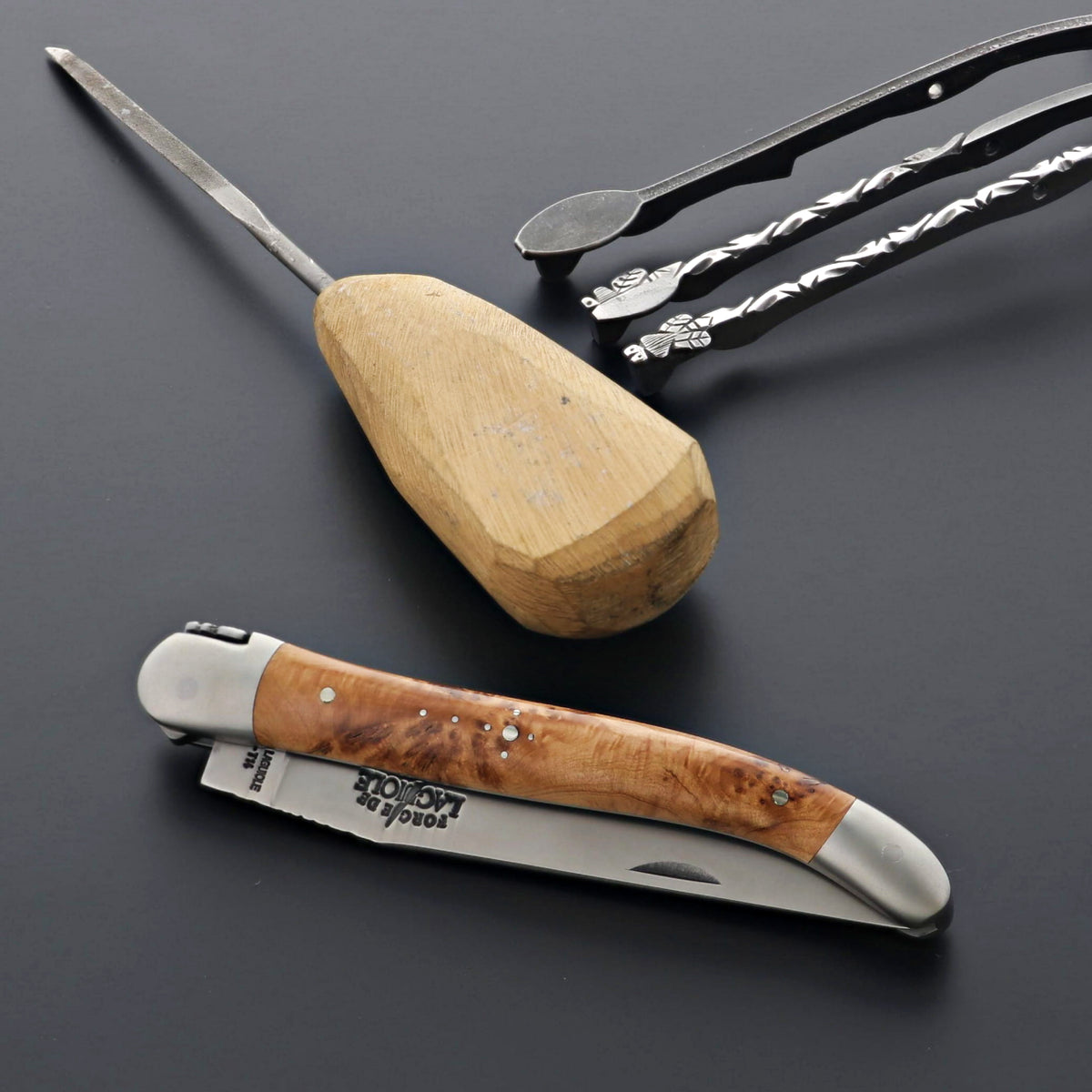 Forge de Laguiole Collection 11 cm Juniper - Satin Finish