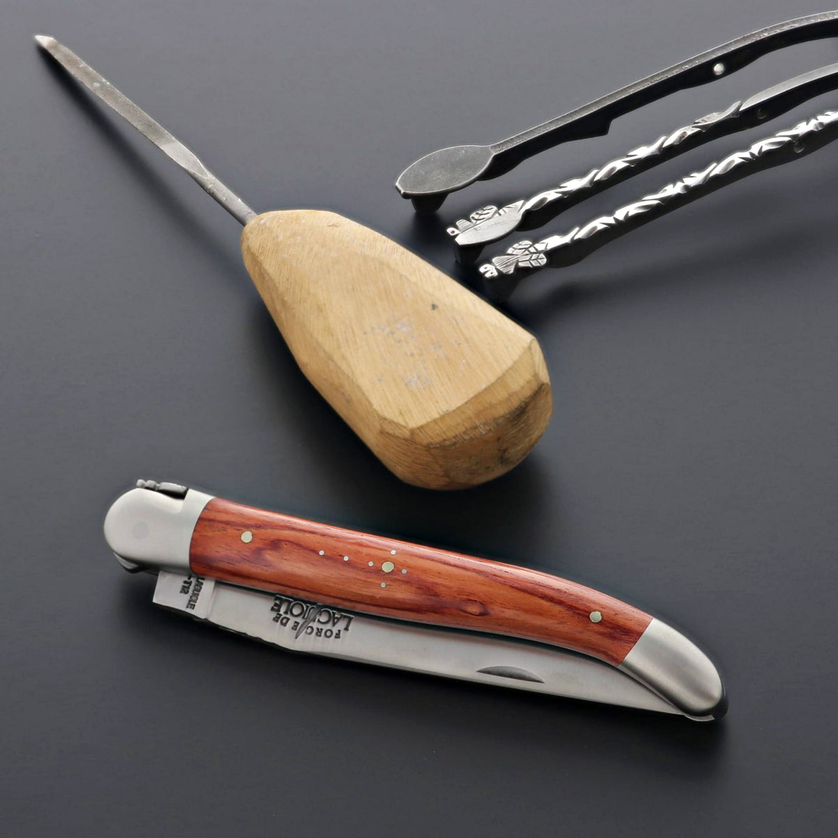 Forge de Laguiole Collection 11 cm Rosewood - Satin Finish