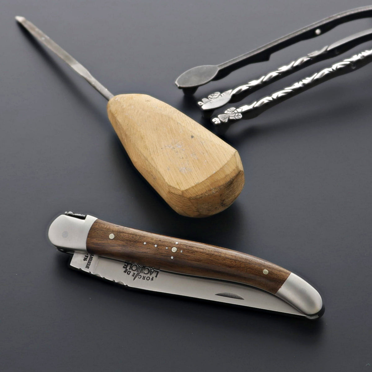 Forge de Laguiole Collection 11 cm Walnut  - Satin Finish