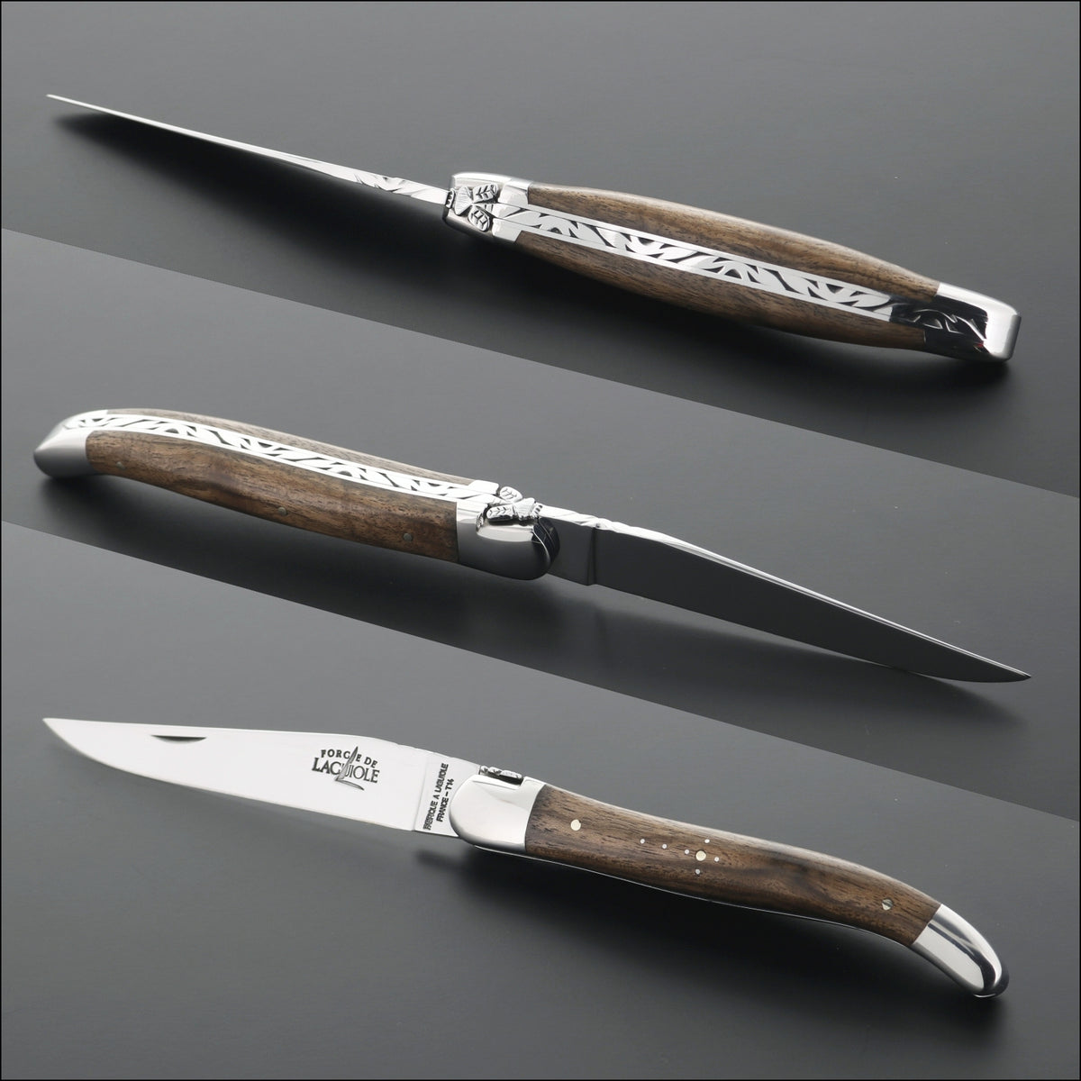 Forge de Laguiole Collection 11 cm Thuya - Shiny Finish