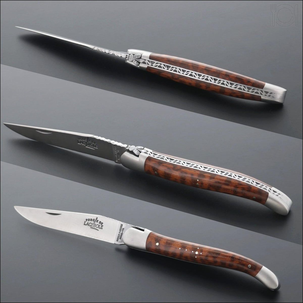 Forge de Laguiole Collection 12 cm Amourette Satin Finish