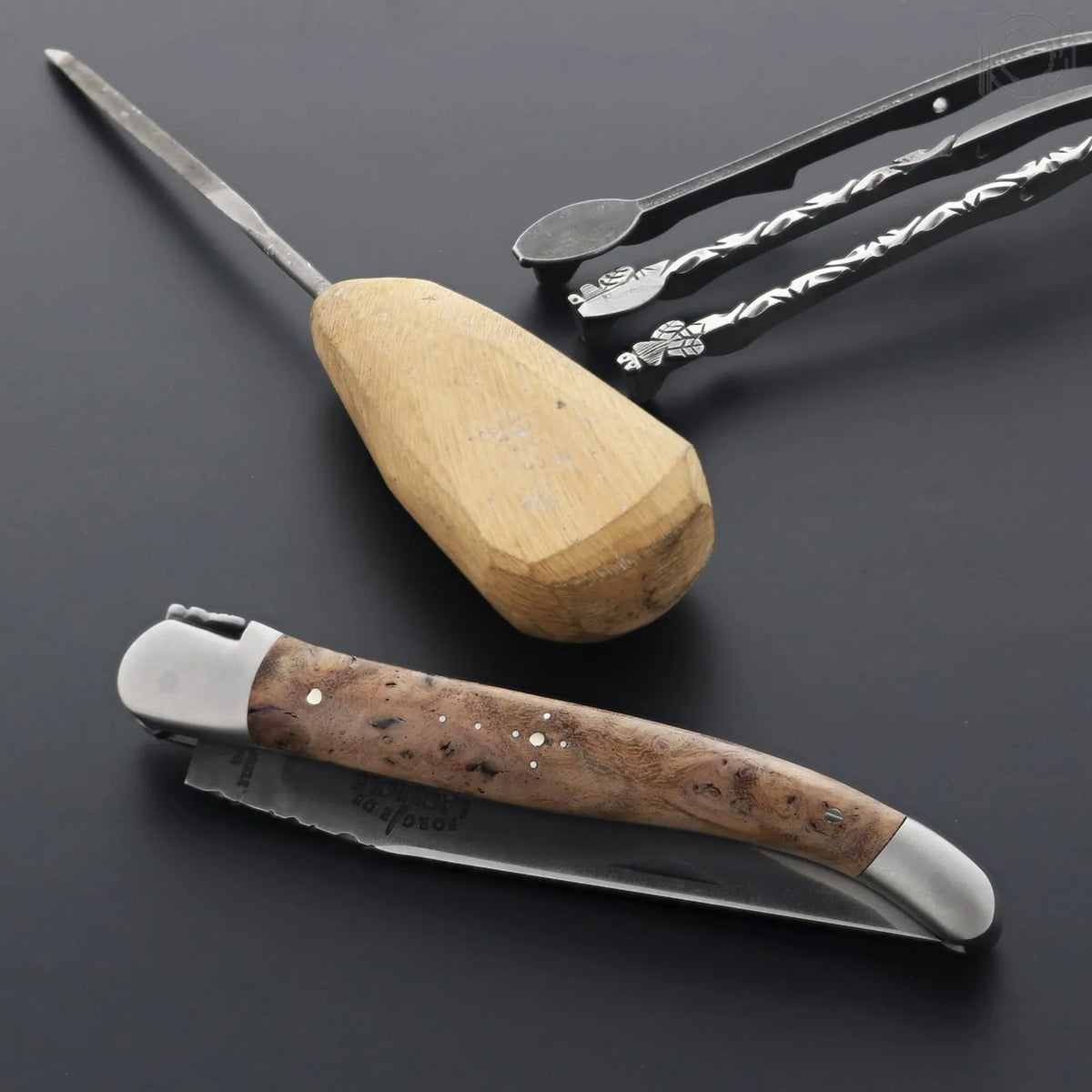 Forge de Laguiole Collection 12 cm Brute de Forge Blade - Caribbean Rosewood