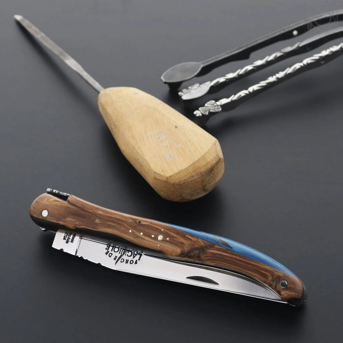 Forge de Laguiole Collection 12 cm Juniper - Blue Alchemy