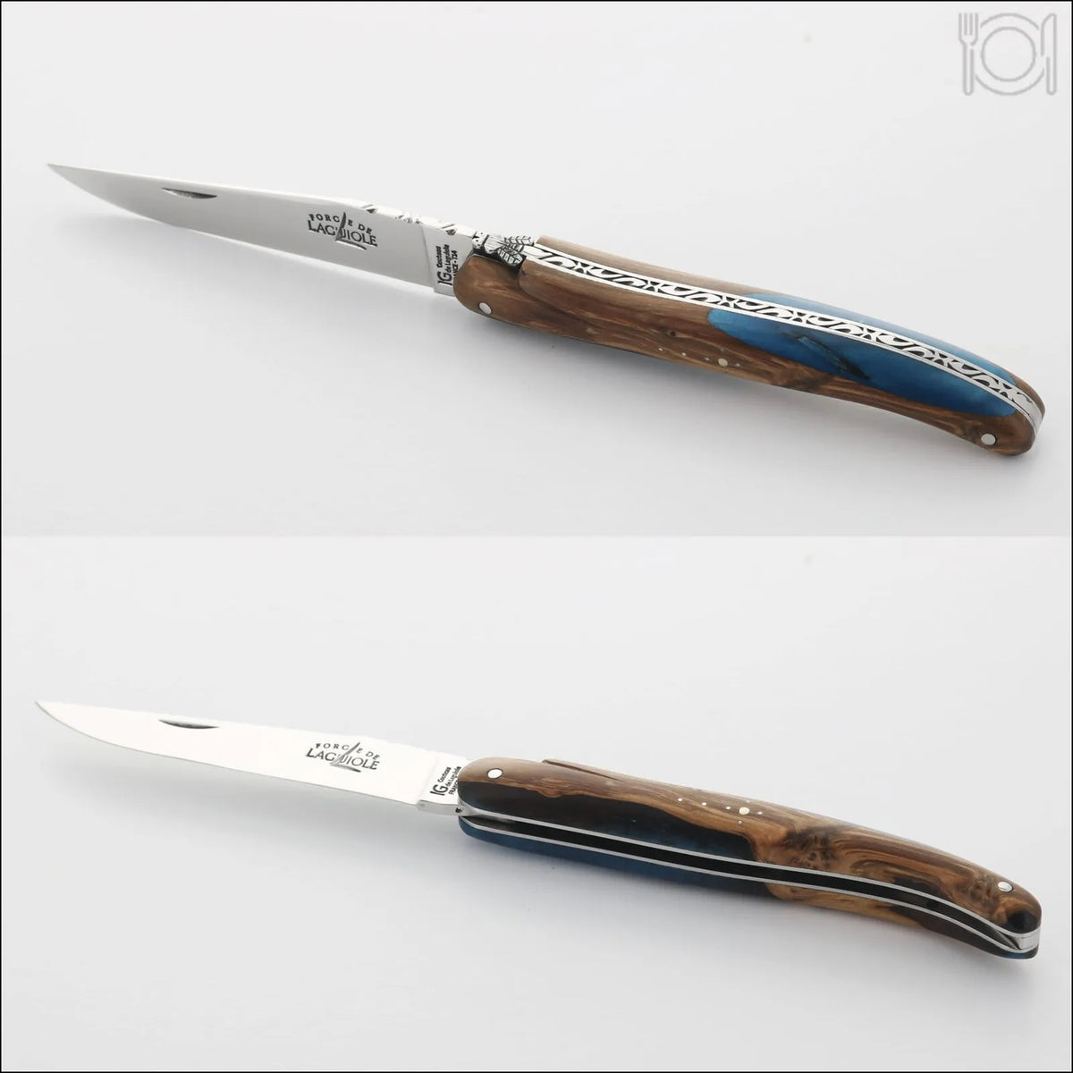 Forge de Laguiole Collection 12 cm Juniper - Blue Alchemy