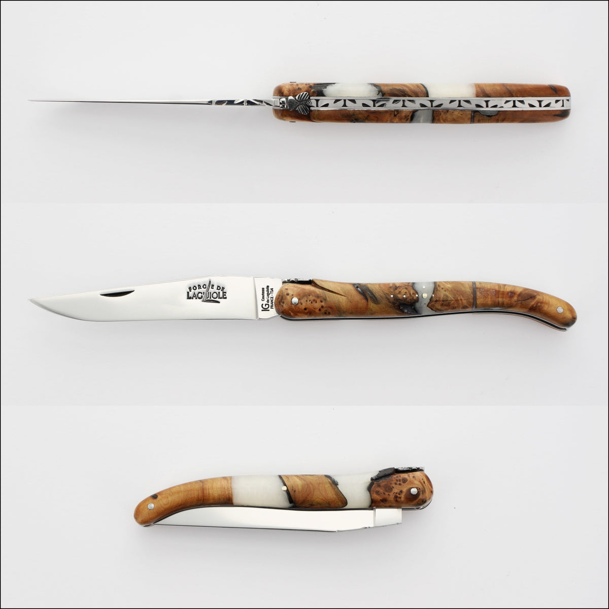Forge de Laguiole Collection 12 cm Juniper - White Alchemy