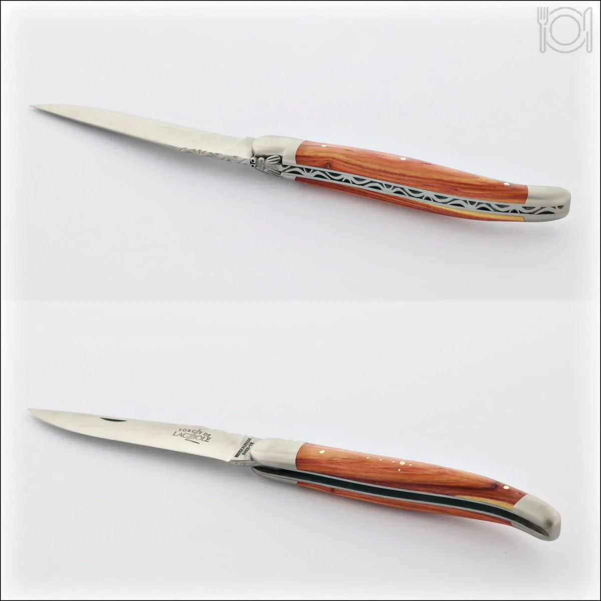 Forge de Laguiole Collection 12 cm Rosewood Satin Finish