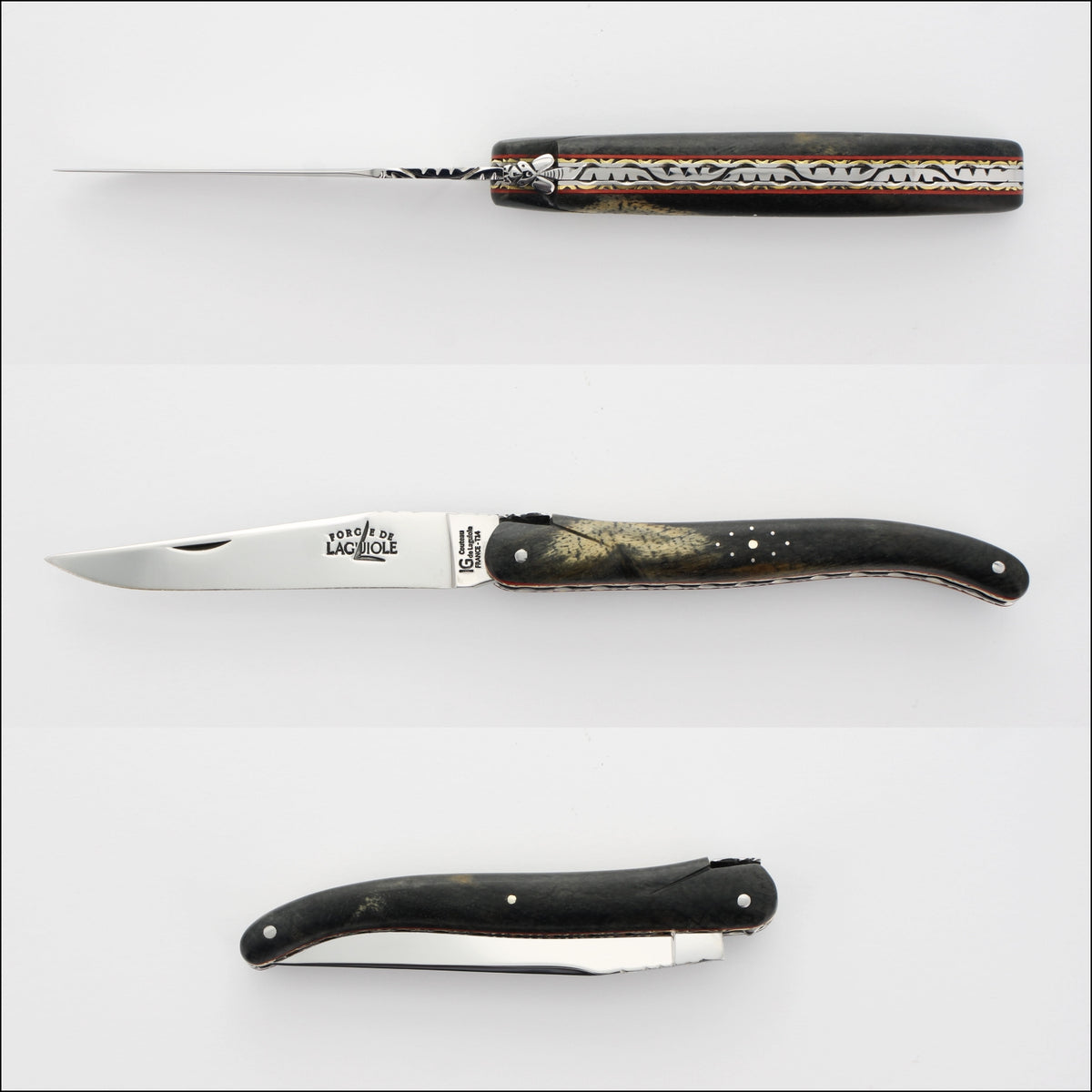 Forge de Laguiole Collection 12 cm Spalted Maple