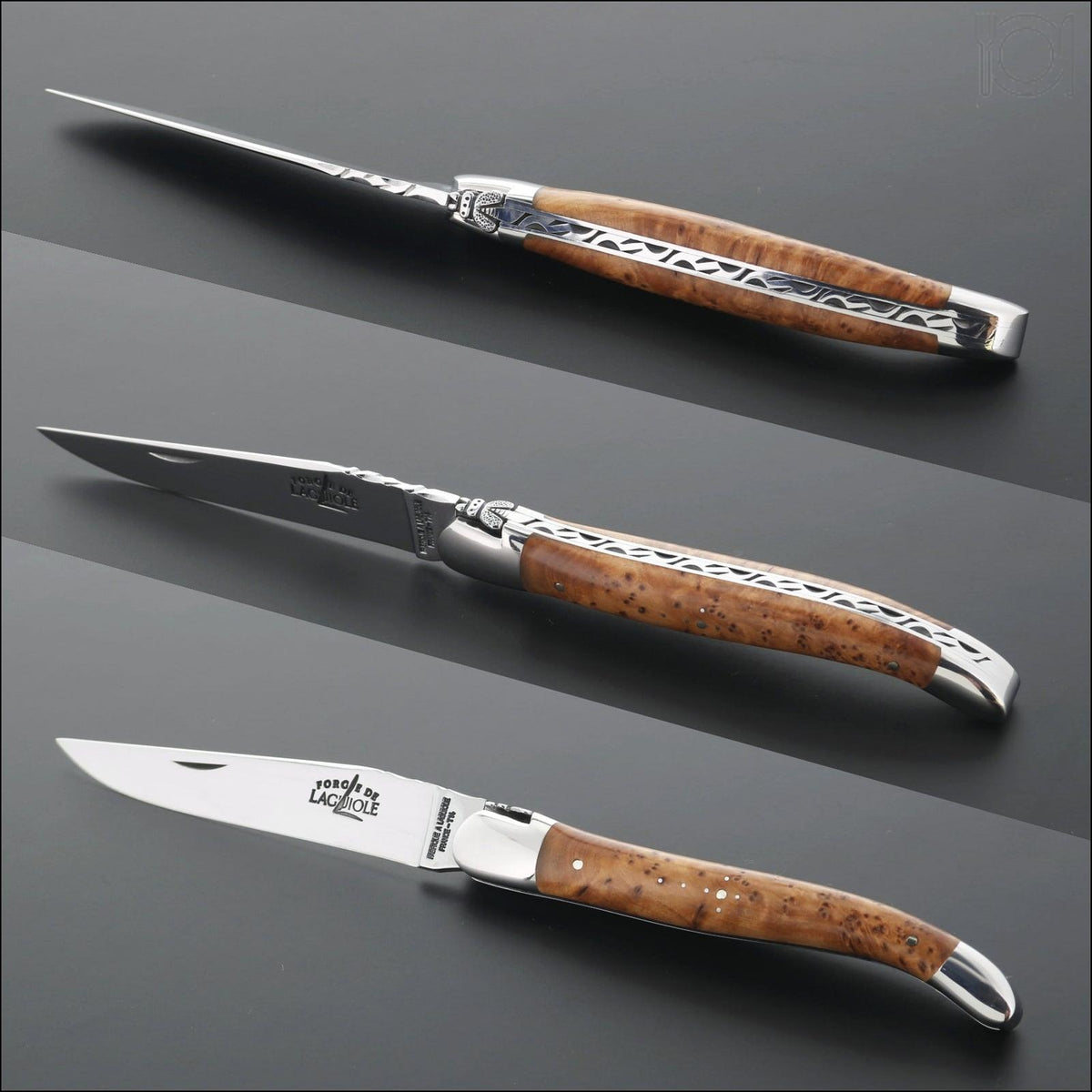 Forge de Laguiole Collection 12 cm Thuya Shiny Finish