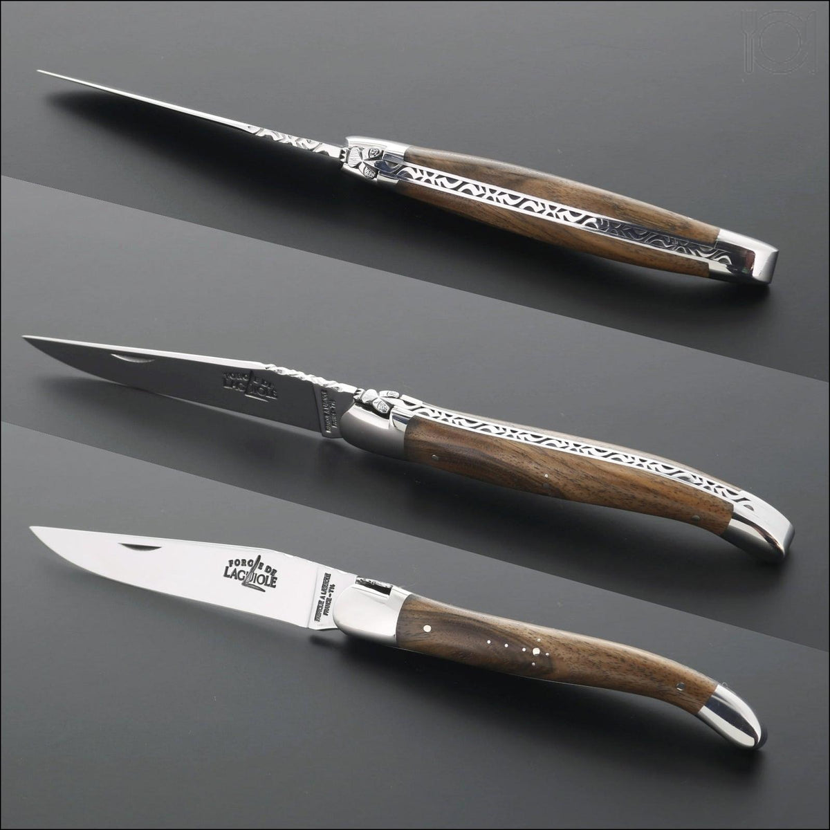 Forge de Laguiole Collection 12 cm Walnut Shiny Finish