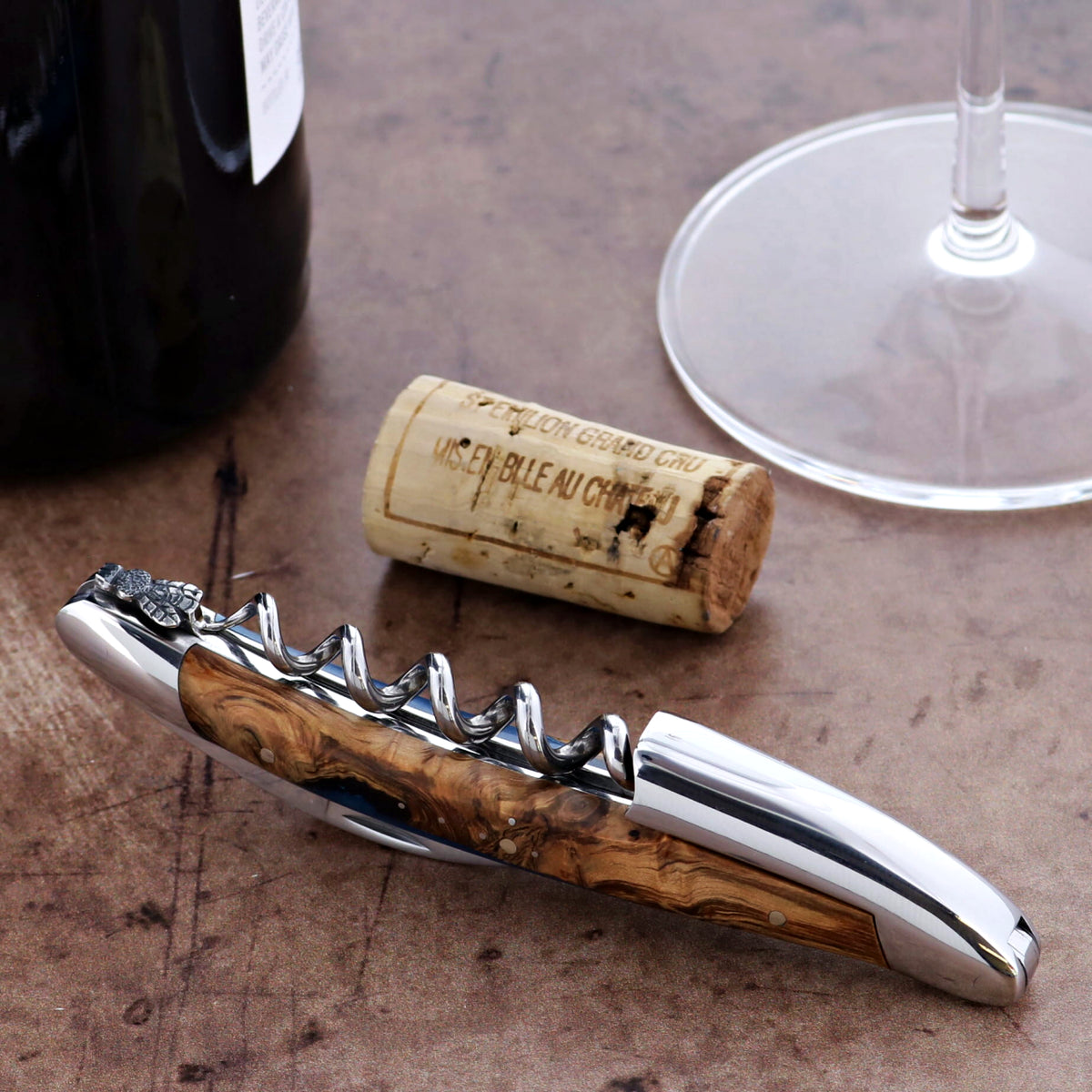 Forge de Laguiole Epicurean Duo - Blue Alchemy