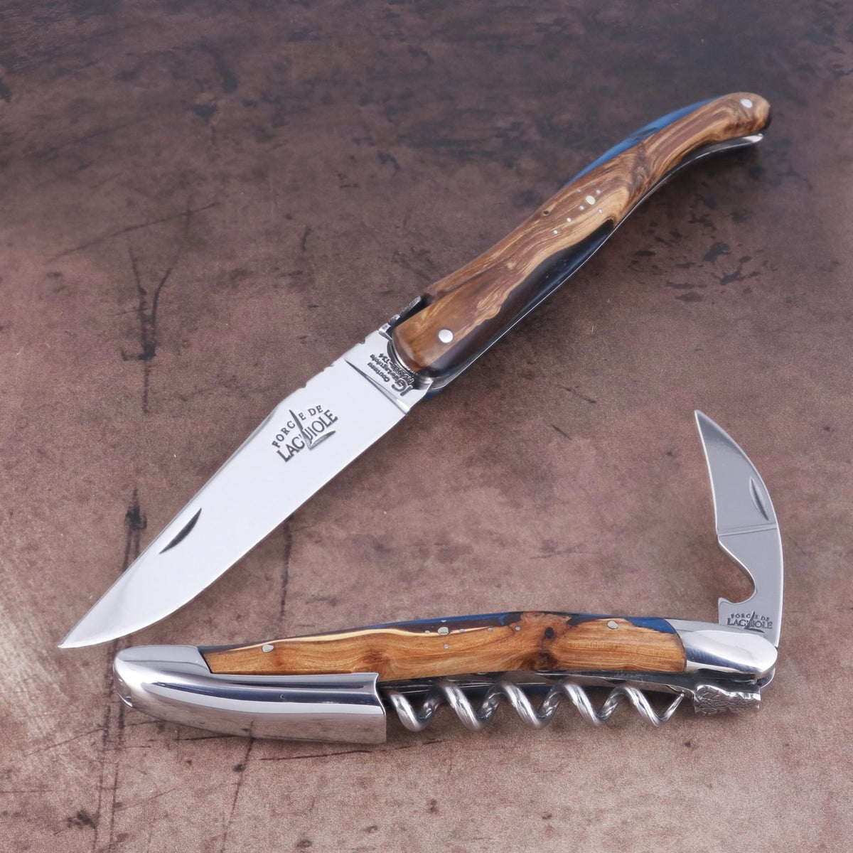 Forge de Laguiole Epicurean Duo - Blue Alchemy