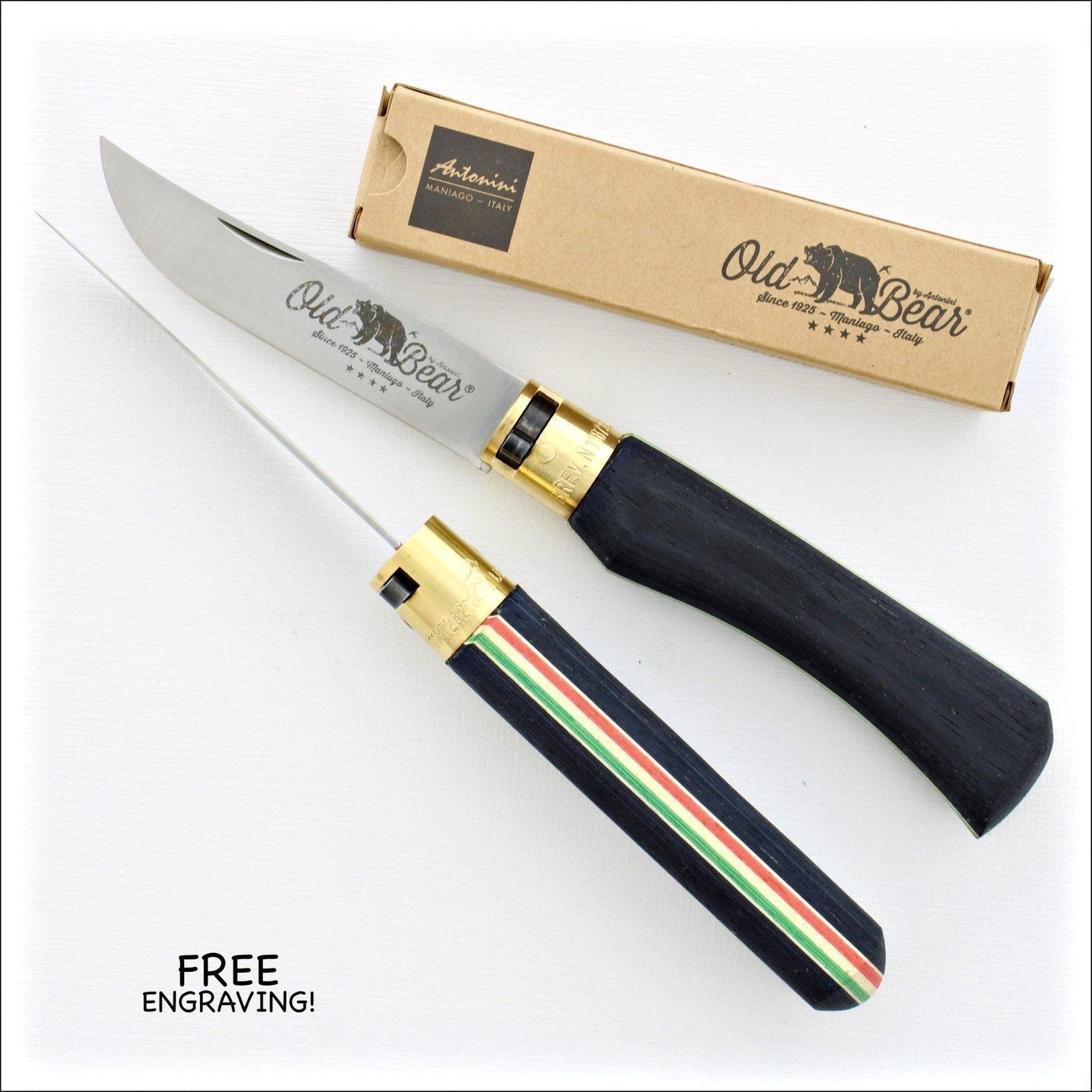 ITALY - Old Bear No23 Pocket Knife