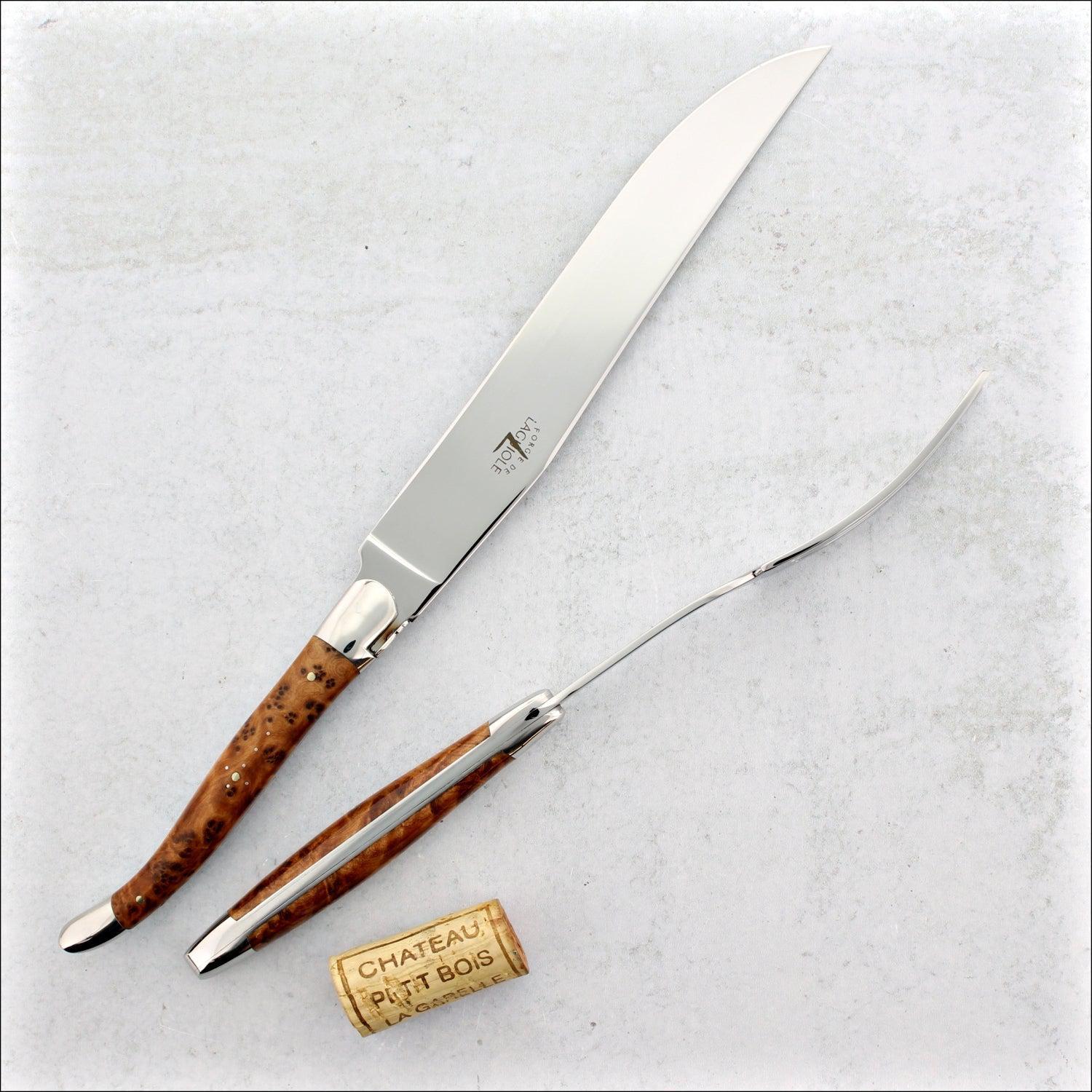 Forge de Laguiole - Thuya Handle Table Knives - Set of 6 - Thuya