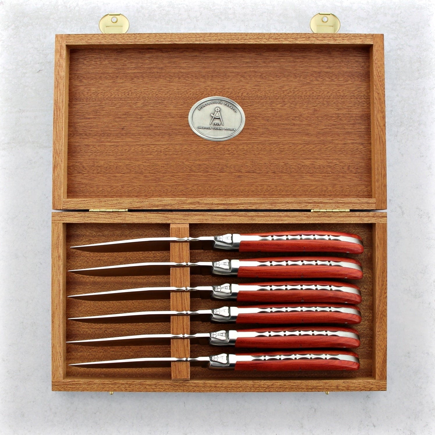 Laguiole Forged Steak Knives Rosewood