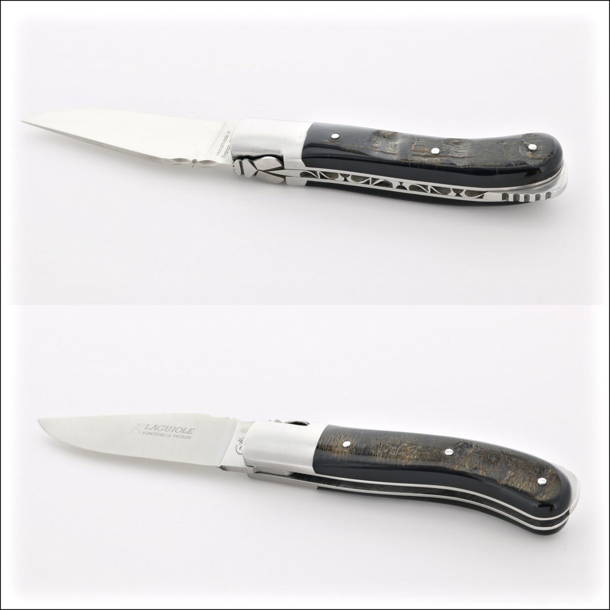 Laguiole Gentleman&#39;s Knife - Buffalo Bark