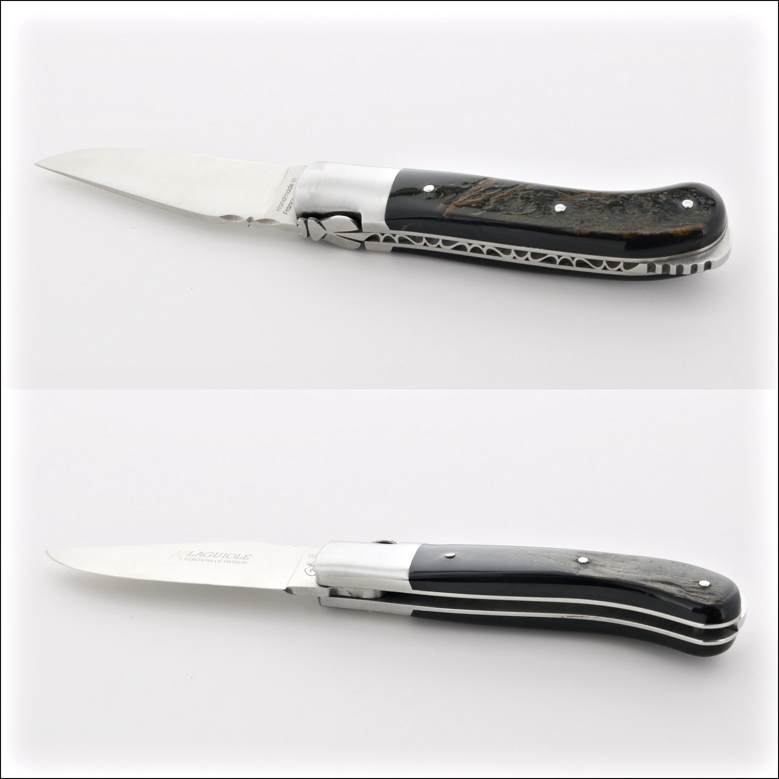 Laguiole Gentleman's Knife - Buffalo Bark