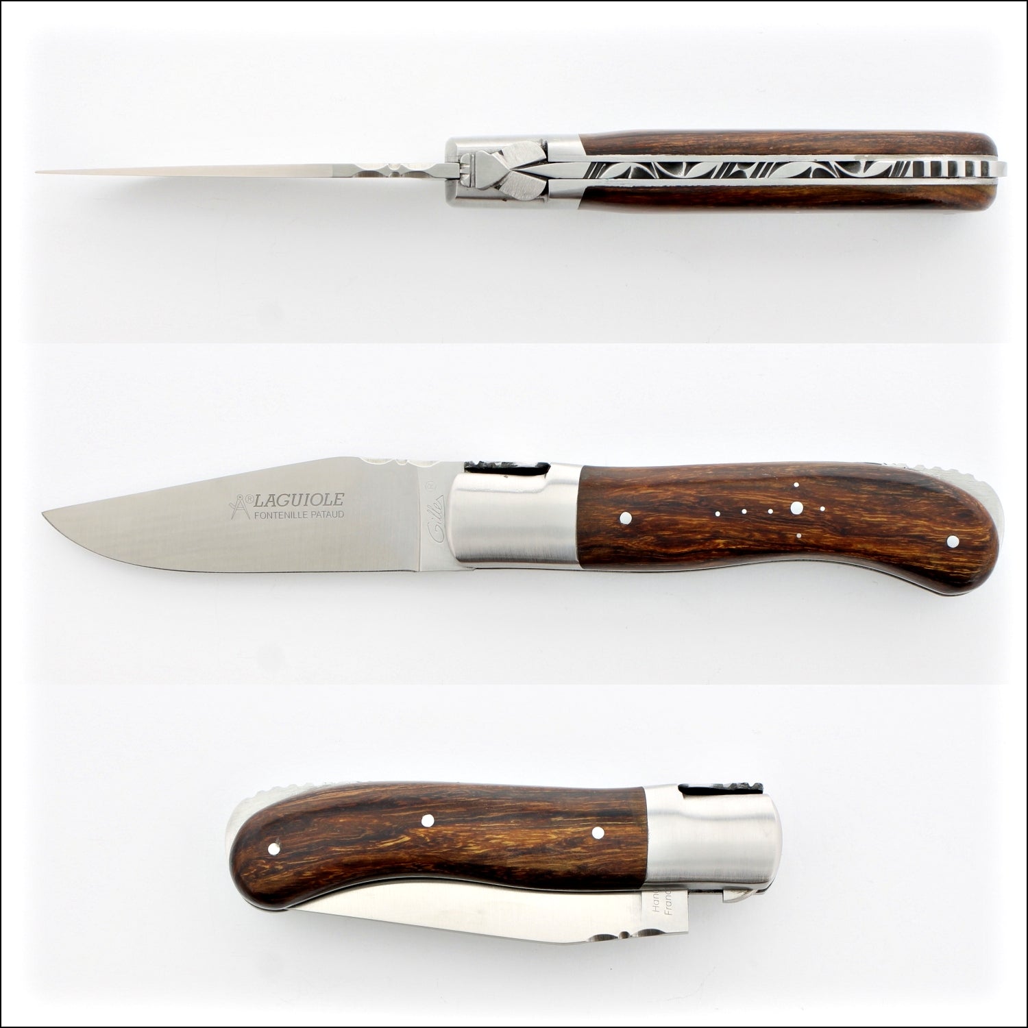 Laguiole Gentleman's Knife - Desert Ironwood