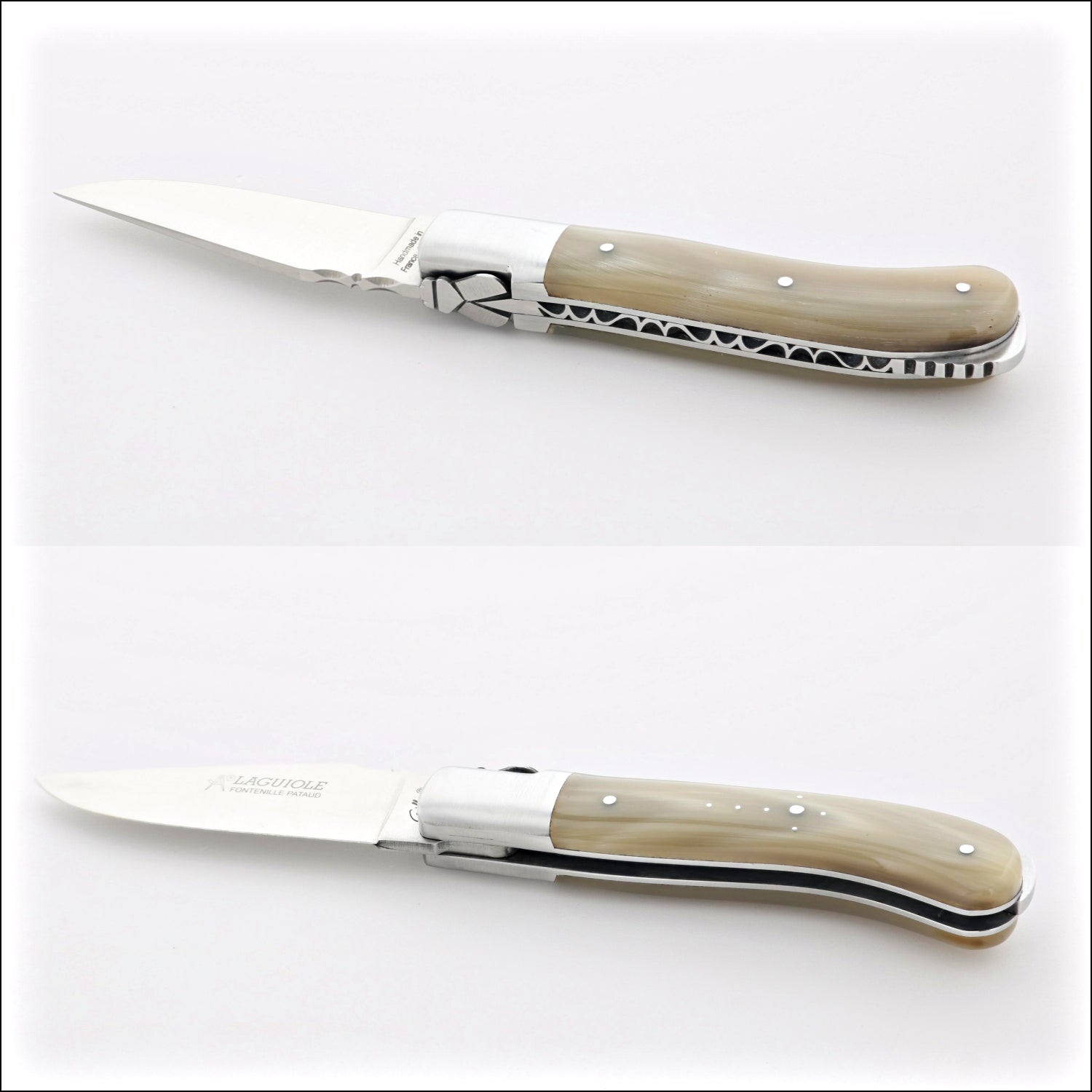Laguiole Gentleman's Knife - Horn Tip