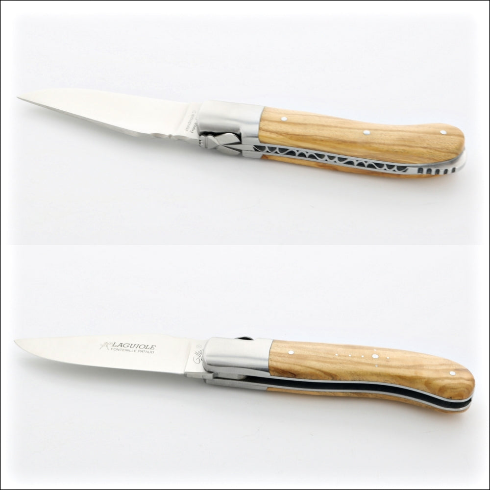 Laguiole Gentleman's Knife - Olive Wood