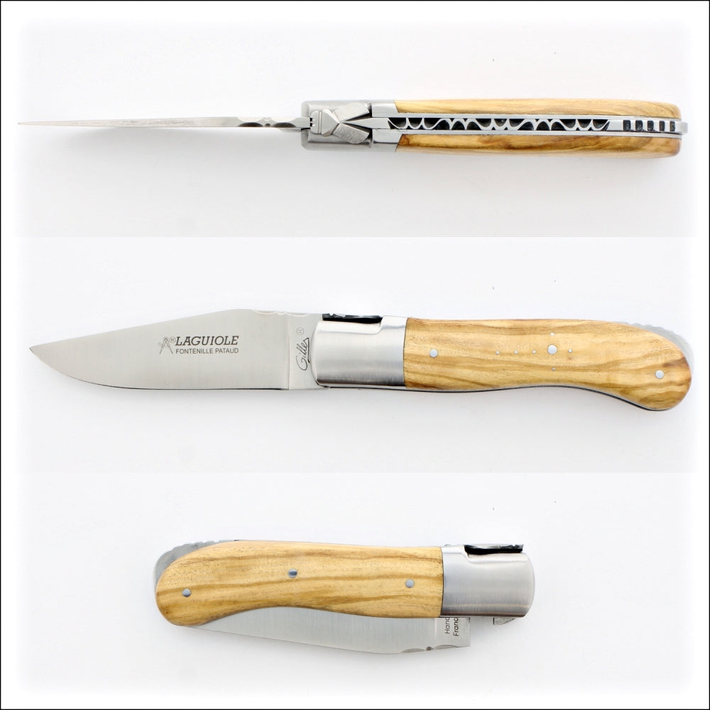 Laguiole Gentleman's Knife - Olive Wood