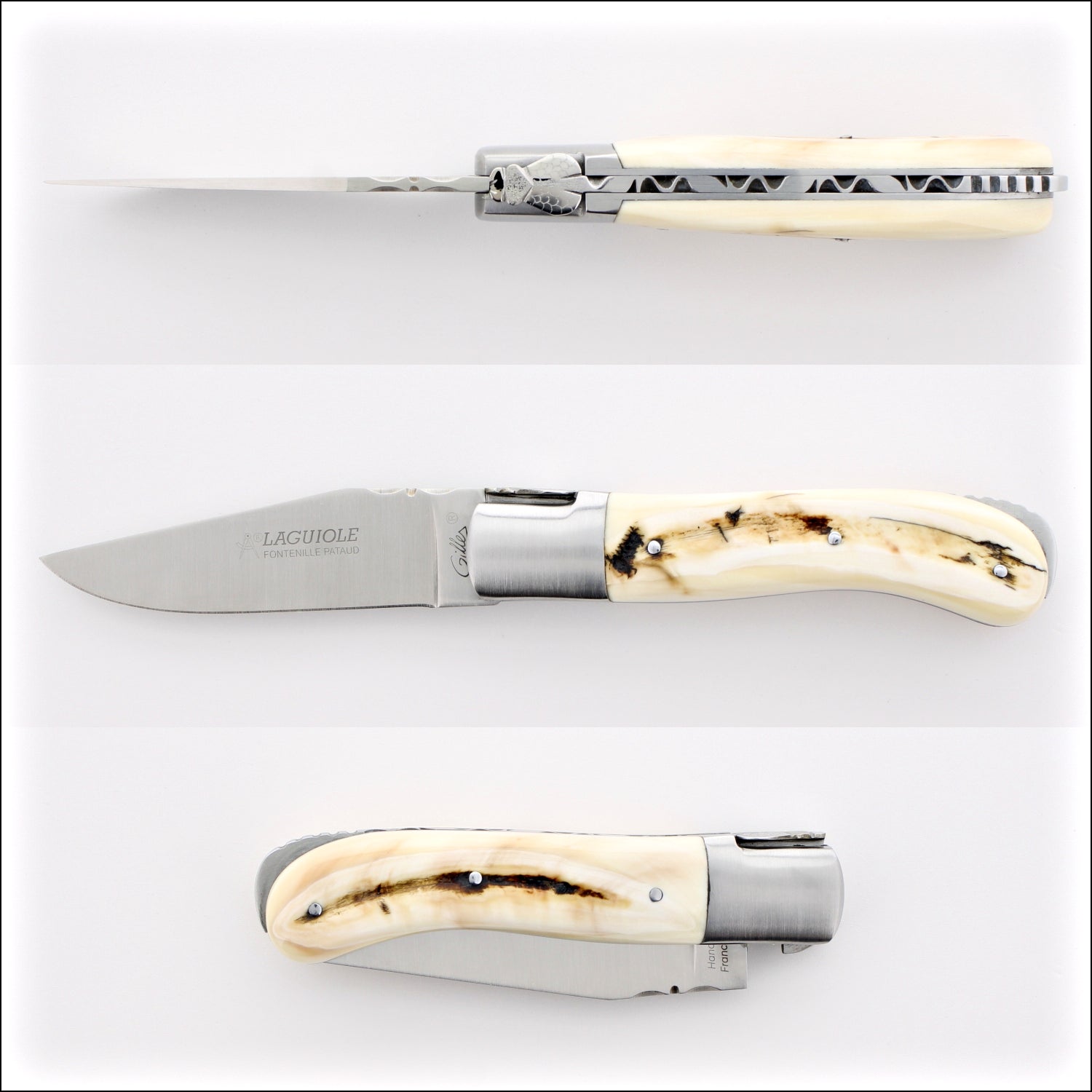 Laguiole Gentleman's Knife - Warthog Tusk