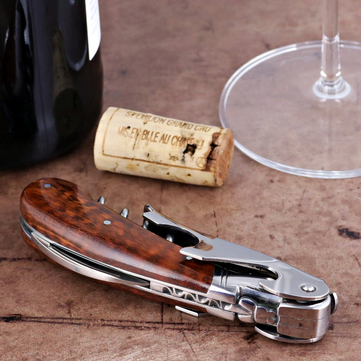 Laguiole Magnum Amourette Corkscrew - B