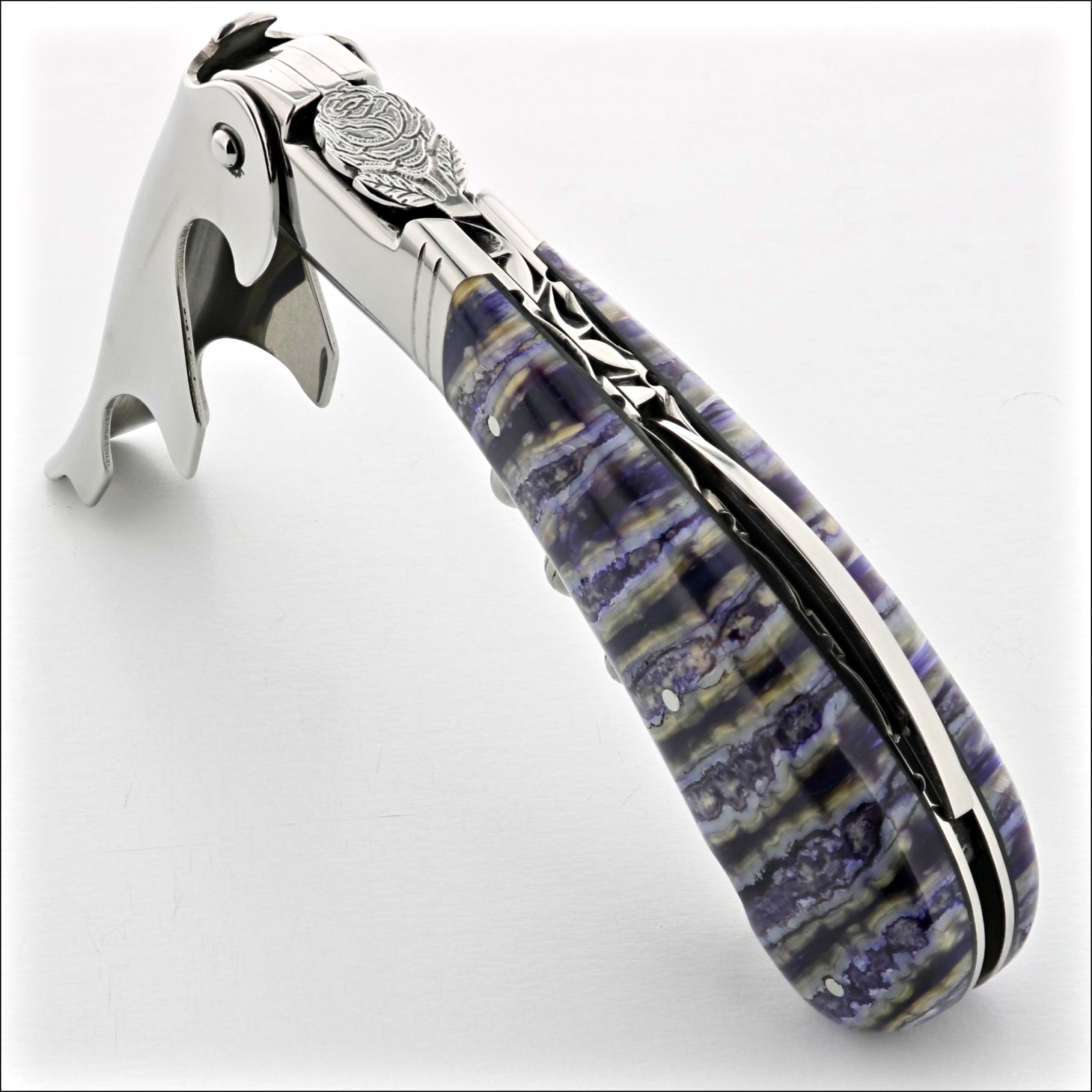 Forge de Laguiole Steak Knives - Purple