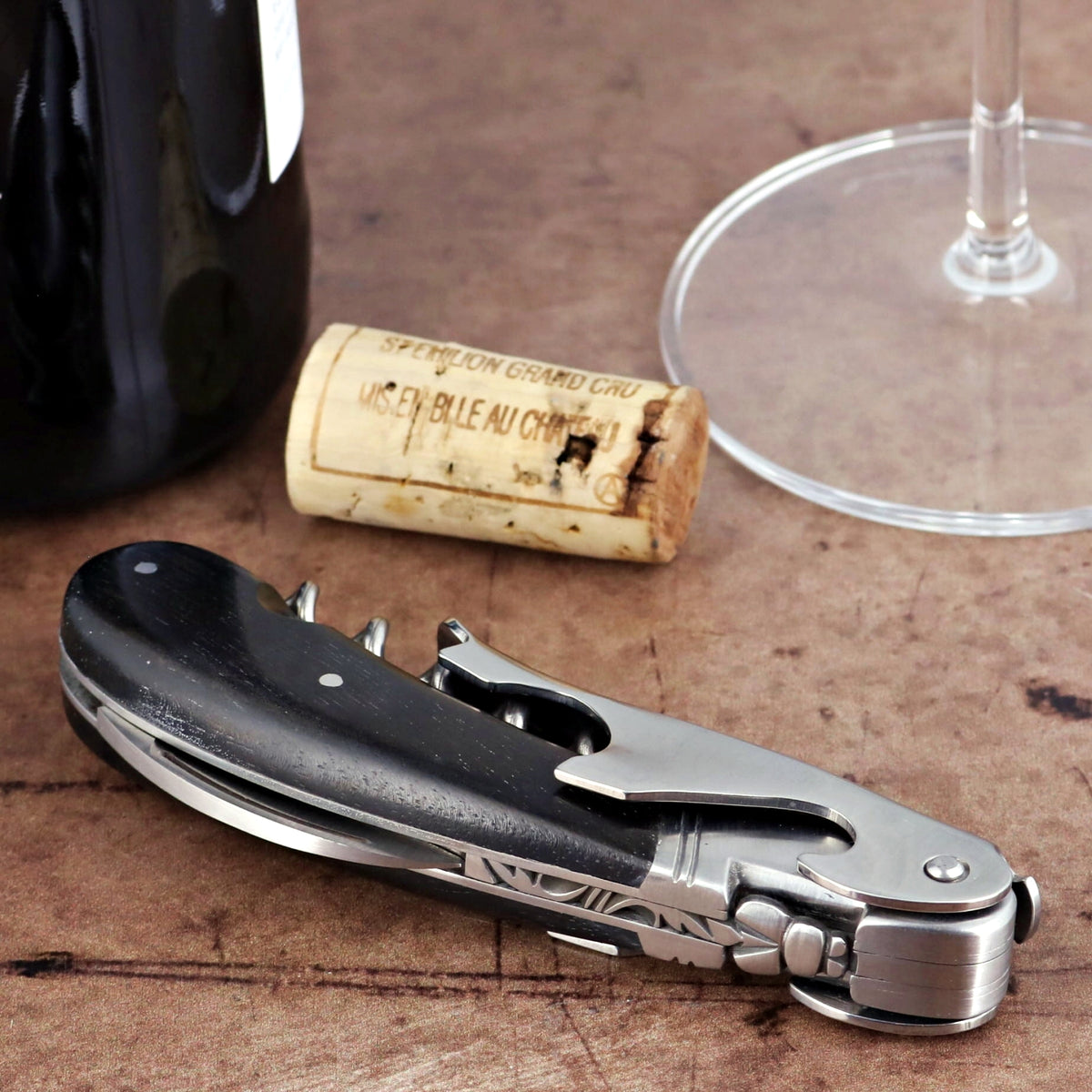 Laguiole Magnum Ebony Corkscrew - E