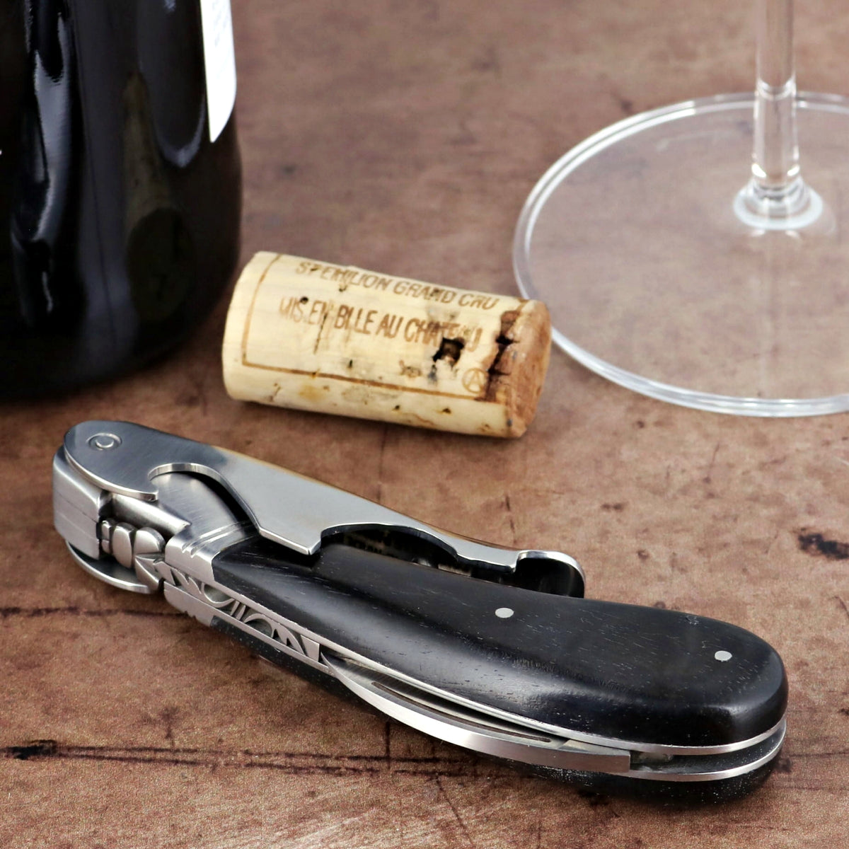 Laguiole Magnum Ebony Corkscrew - E