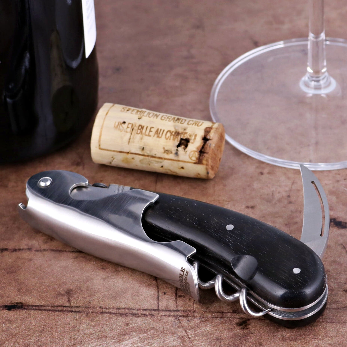 Laguiole Magnum Ebony Corkscrew - E