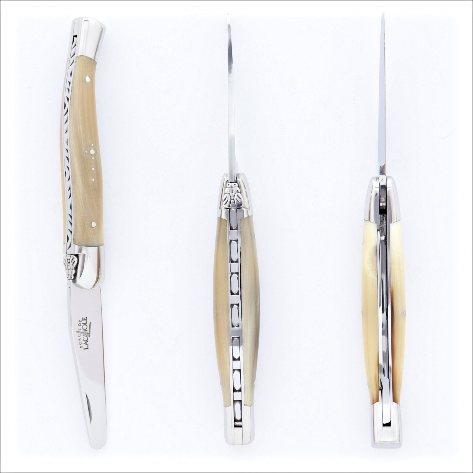 Laguiole Tobacco Pipe Tool - Light Horn Tip-