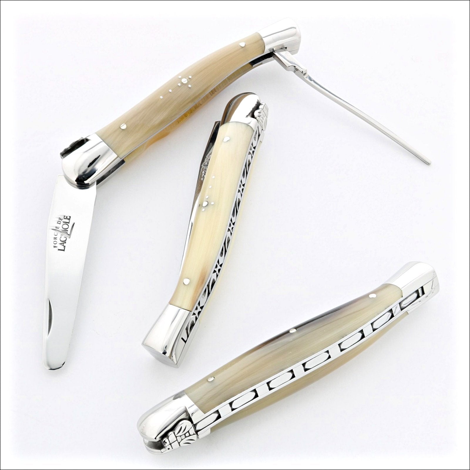 Laguiole Tobacco Pipe Tool - Light Horn Tip-