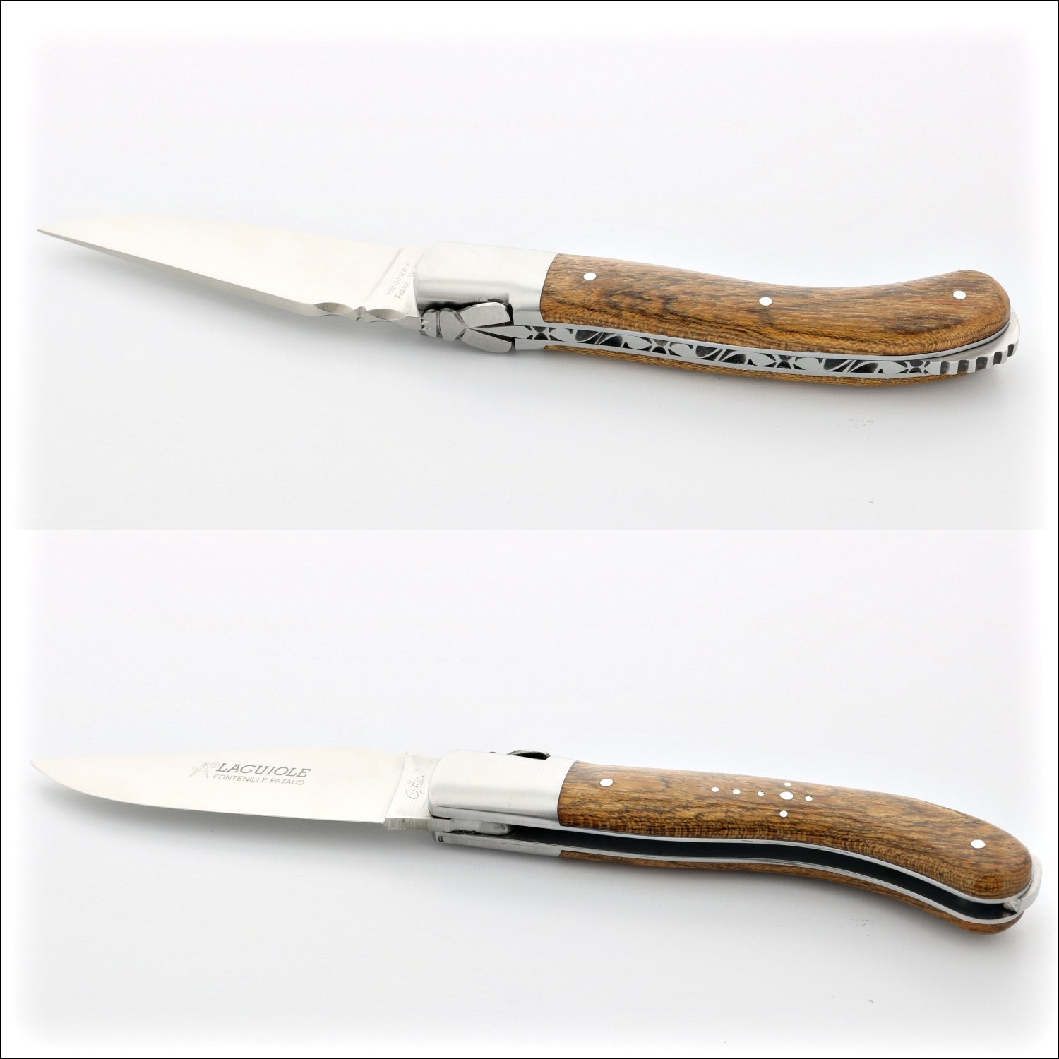 Laguiole Sport Classic Folding Knife Bocote Handle
