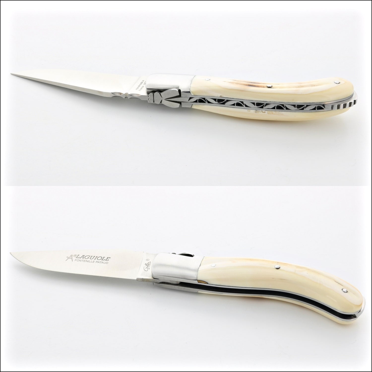 Laguiole Sport Classic Folding Knife Warthog Tusk