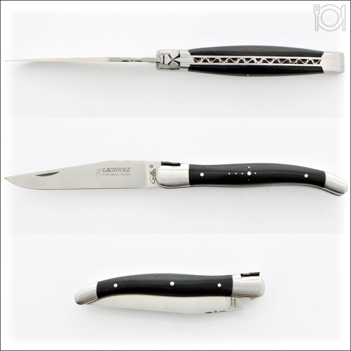 Laguiole Traditional 12 cm Knife Ebony