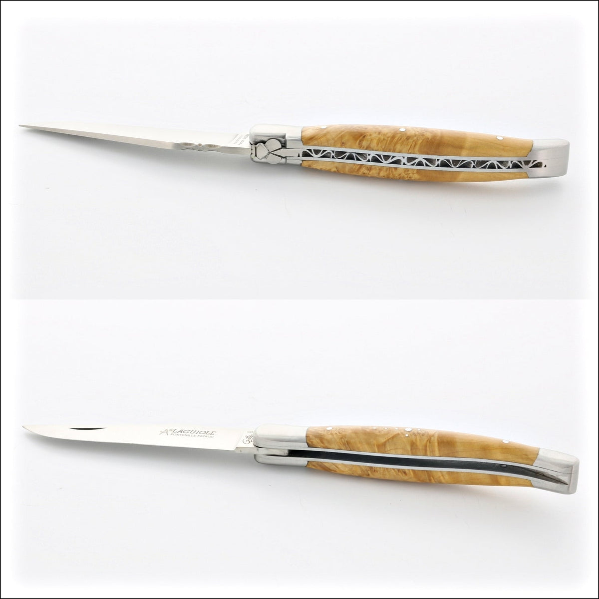 Laguiole Traditional 12 cm Knife Maple Burl